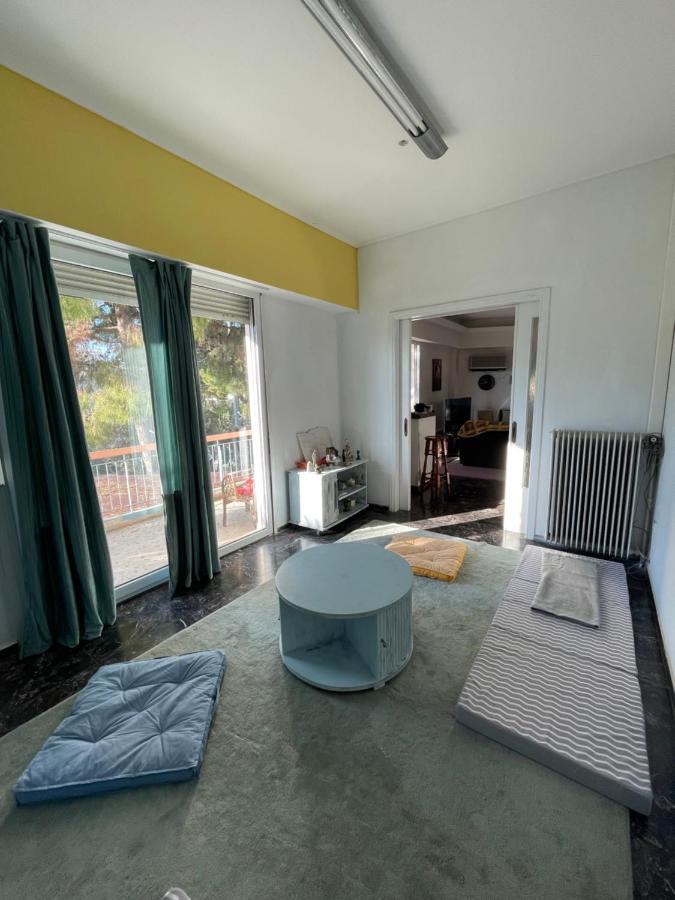 Spacious Apartment With Balconies, Ac, King Bed, Near Dt And Transports 雅典 外观 照片